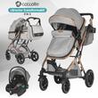 Carucior ultracompact 3in1 Coccolle Ravello Moonlit grey