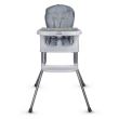 Scaun de luat masa multifunctional Coccolle Ziti Grey Stars