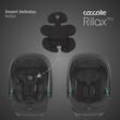Scoica auto iSize Coccolle Rilax Black