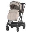Carucior modular 4in1 Coccolle Lissia Butternut Beige cu Scoica auto iSize Coccolle Knox Black si Baza isofix iSize Coccolle Knox