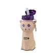 Sticla de apa din silicon, Nava We care, 500 ml, pisica