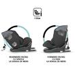 Scaun auto iSize 40-150 cm Coccolle  Atira Diamond black