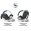Scaun auto iSize 40-150 cm Coccolle Lyra Celestial blue