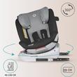 Scaun auto iSize 40-150 cm Coccolle Lyra Greystone