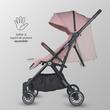 Carucior sport cu pliere automata Coccolle Melia Blush Rose