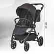 Carucior modular 2in1 Coccolle Serry Jet black+ Scoica auto iSize Coccolle Knox Black