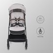Carucior sport cu pliere automata Coccolle Melia Pearl Mist