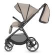 Carucior modular 4in1 Coccolle Lissia Butternut Beige cu Scoica auto iSize Coccolle Rilax Greystone si Baza isofix iSize Coccolle Rilax