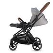 Sistem modular 3in1 Coccolle Saliara Greystone + Scoica Coccolle Knox Anthracite
