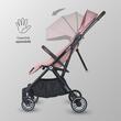 Carucior sport cu pliere automata Coccolle Melia Blush Rose