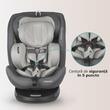 Scaun auto iSize 40-150 cm Coccolle Nova Moonlit grey