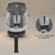 Scaun auto iSize 40-150 cm Coccolle Sidra Moonlit grey