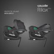 Scoica auto iSize Coccolle Rilax Black + Baza isofix iSize