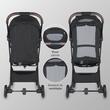 Carucior sport cu pliere automata Coccolle Melia Diamond black