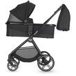 Carucior modular 4in1 Coccolle Lissia Anthracite cu Scoica auto iSize Coccolle Rilax Greystone si Baza isofix iSize Coccolle Rilax
