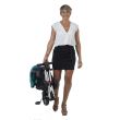 Tricicleta ultrapliabila Qplay Nova Rubber turcoaz