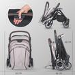 Carucior sport cu pliere automata Coccolle Melia Pearl Mist