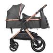 Carucior transformabil 3in1 Coccolle Melora Diamond black