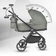 Carucior modular 2in1 Coccolle Serry Moss green+ Scoica auto iSize Coccolle Knox Black