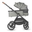 Sistem modular 4in1 Coccolle Aspen Moss Green cu Scoica auto iSize Coccolle Knox Black si Baza isofix iSize Coccolle Knox