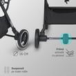 Carucior sport cu pliere automata Coccolle Melia Sage Shadow