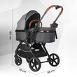 Carucior transformabil 3in1 Coccolle Amani Anthracite