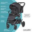 Carucior modular 2in1 Coccolle Serry Jet black