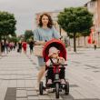 Tricicleta multifunctionala Coccolle Pianti Ruby Red