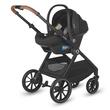 Sistem modular 4in1 Coccolle Aspen Moss Green cu Scoica auto iSize Coccolle Knox Black si Baza isofix iSize Coccolle Knox