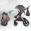Carucior transformabil 3in1 Coccolle Melora Diamond black