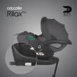 Carucior modular 4in1 Coccolle Lissia Anthracite cu Scoica auto iSize Coccolle Rilax Greystone si Baza isofix iSize Coccolle Rilax