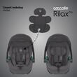 Carucior modular 4in1 Coccolle Lissia Anthracite cu Scoica auto iSize Coccolle Rilax Greystone si Baza isofix iSize Coccolle Rilax