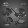 Carucior modular 4in1 Coccolle Lissia Butternut Beige cu Scoica auto iSize Coccolle Rilax Black si Baza isofix iSize Coccolle Rilax