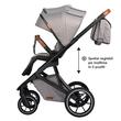 Carucior modular 2in1 Coccolle Nessia Lunar rock+Balansoar bebelusi C Velio Butternut