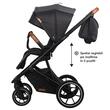 Sistem modular 3in1 Coccolle Nessia Diamond black + Scoica auto Coccolle Knox Anthracite