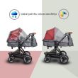 Carucior transformabil 3in1 Coccolle Ambra Safari Beige