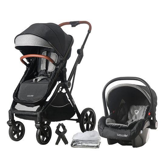 Carucior transformabil 3in1 Coccolle Amani Diamond black